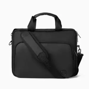 Caslay Sustainable Flex Case Sling Sleeve Laptop Bag-Black