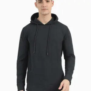 Caslay Sustainable Hoodie -Charcoal Melange
