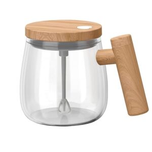 MG Self Magnetic Stirring Mug-Natural