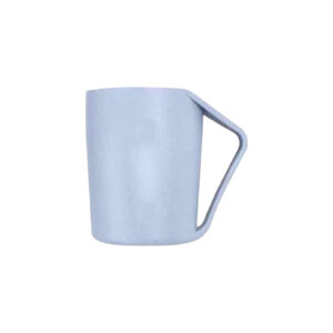 Powe Plus EcoMug: Wheat Straw Eco Friendly Mug-Blue