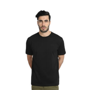 Swiss Military Round Neck T Shirt-Black
