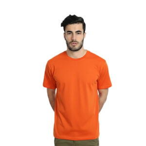 Swiss Military Round Neck T Shirt-Orange