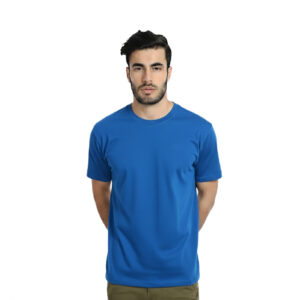 Swiss Military Round Neck T Shirt-Royal Blue