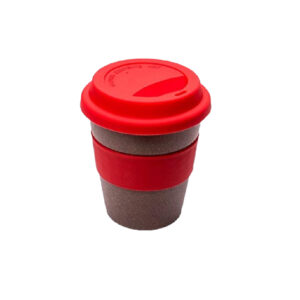 Urban Gear iBamboo Fiber Travel Mug-Red/Brown