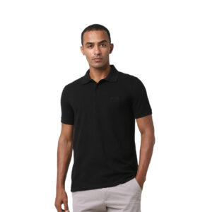 Jack And Jones Madd Polo T Shirt-Black