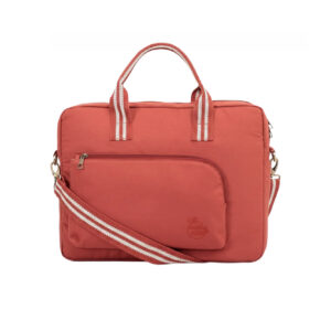 Oblique Rush Eco Laptop Bag-Light Maroon