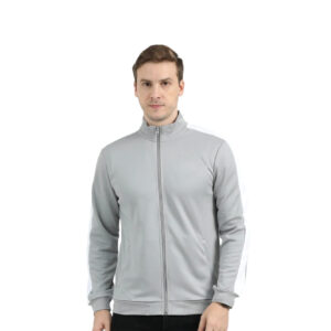 Reebok Polyester Mens Winter Jacket-Grey