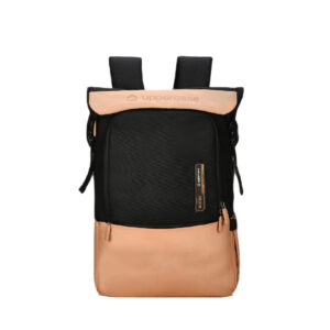 Uppercase Apex Medium Laptop Backpack-Black/Peach