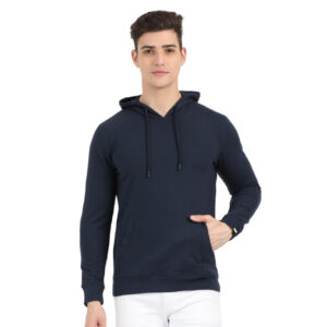 Caslay Sustainable Hoodie-Navy Blue