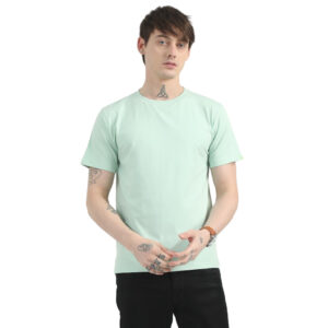 Caslay Sustainable Organic Crew Neck T-Shirt -Jade Green