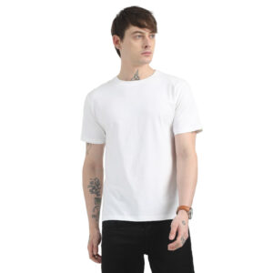 Caslay Sustainable Organic Crew Neck T-Shirt - White