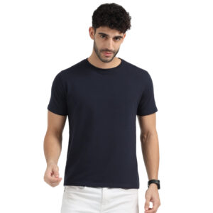 Caslay Sustainable Sweat Tee-Charcoal Melange