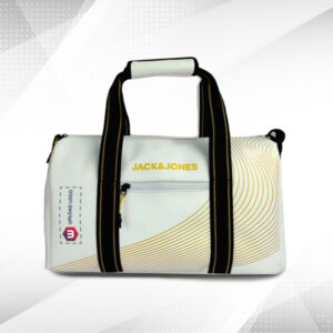 Jack And Jones Whale Duffle Pro Bag-Off White