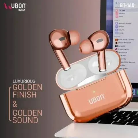 Ubon Bassplus+Earbuds-Bronze